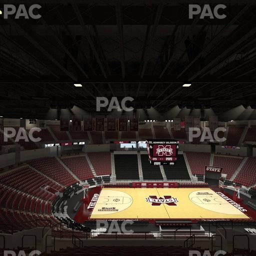 Humphrey Coliseum - Section 229 Seat View