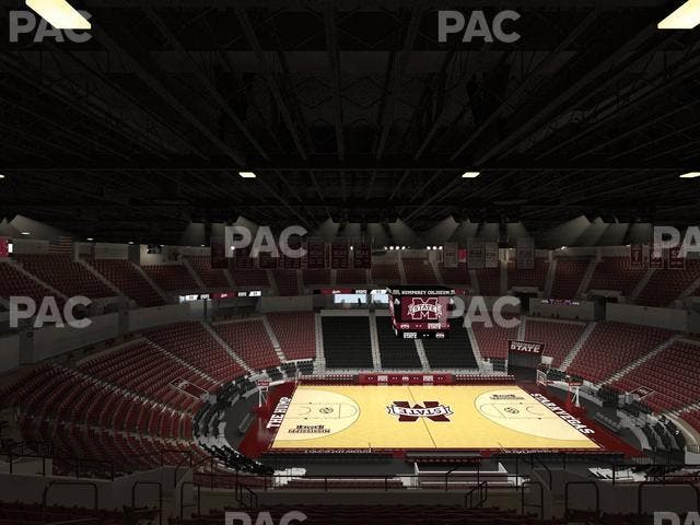 Humphrey Coliseum - Section 229 Seat View