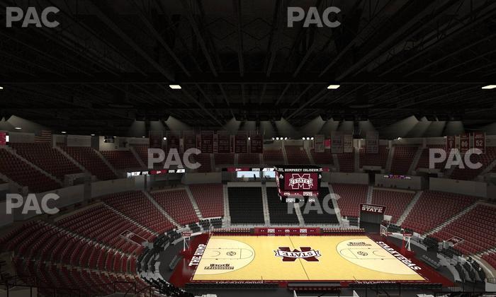 Humphrey Coliseum - Section 229 Seat View