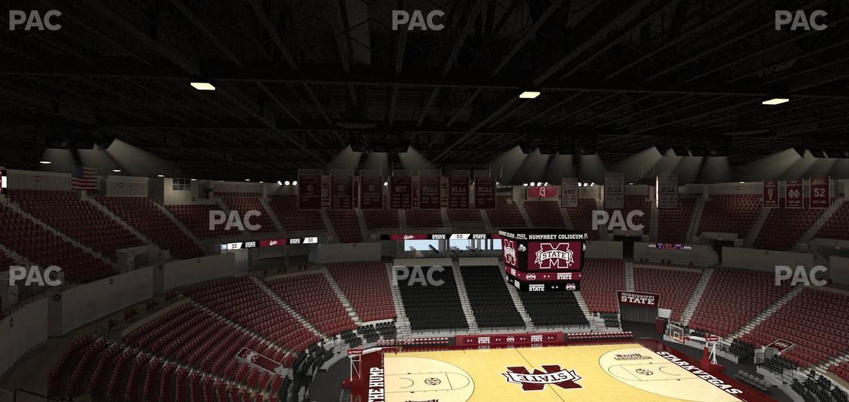 Humphrey Coliseum - Section 230 Seat View