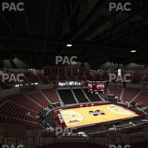 Humphrey Coliseum - Section 231 Seat View