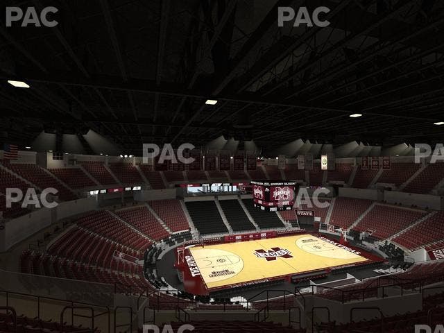 Humphrey Coliseum - Section 231 Seat View