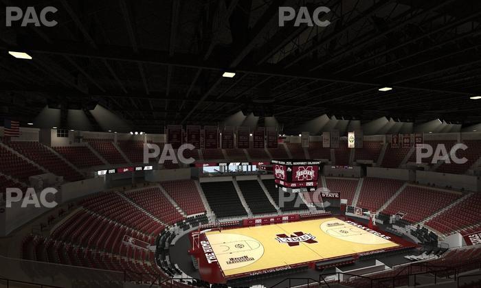 Humphrey Coliseum - Section 231 Seat View