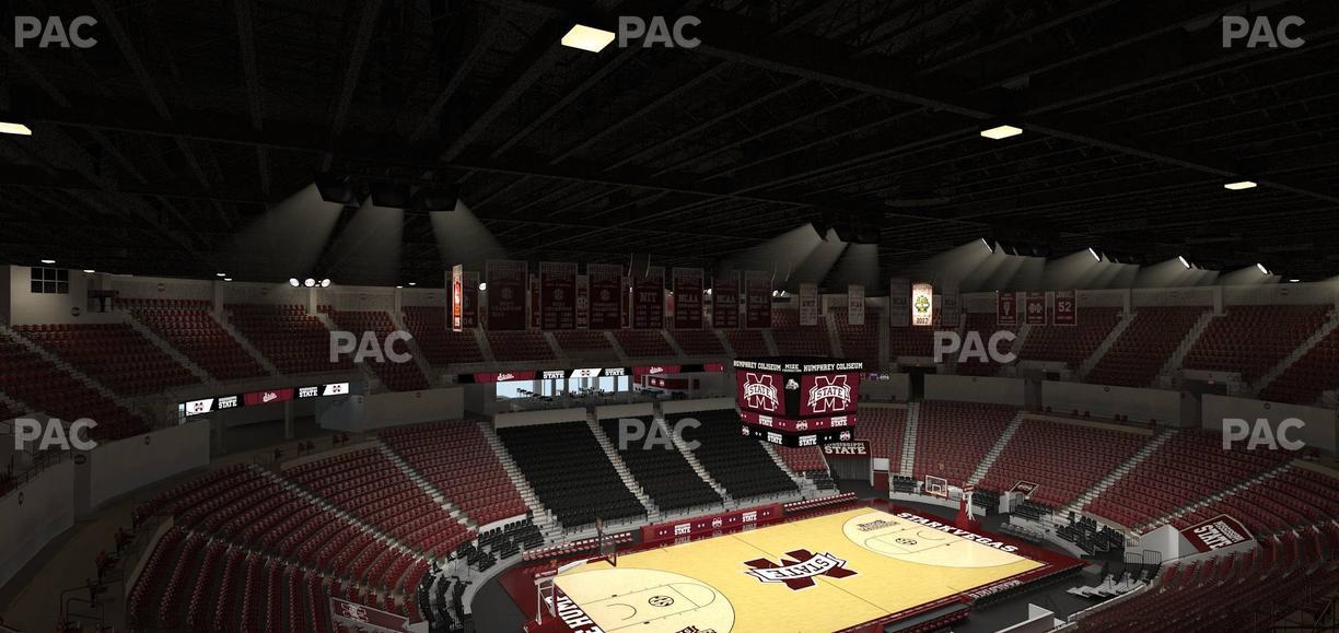 Humphrey Coliseum - Section 232 Seat View