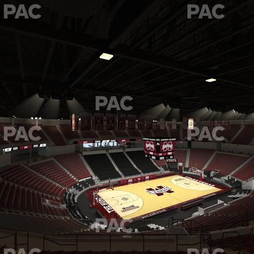 Humphrey Coliseum - Section 232 Seat View