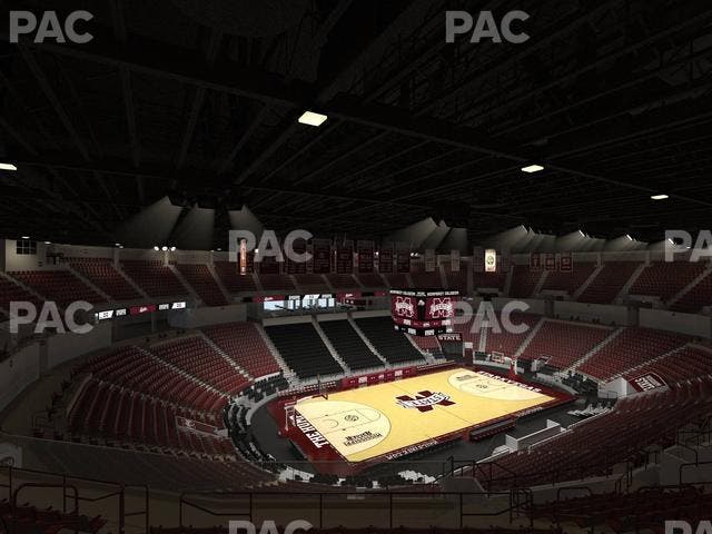 Humphrey Coliseum - Section 232 Seat View