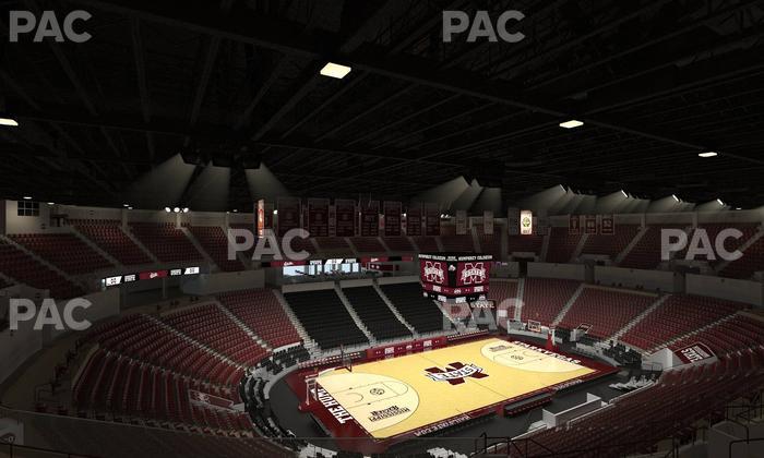 Humphrey Coliseum - Section 232 Seat View