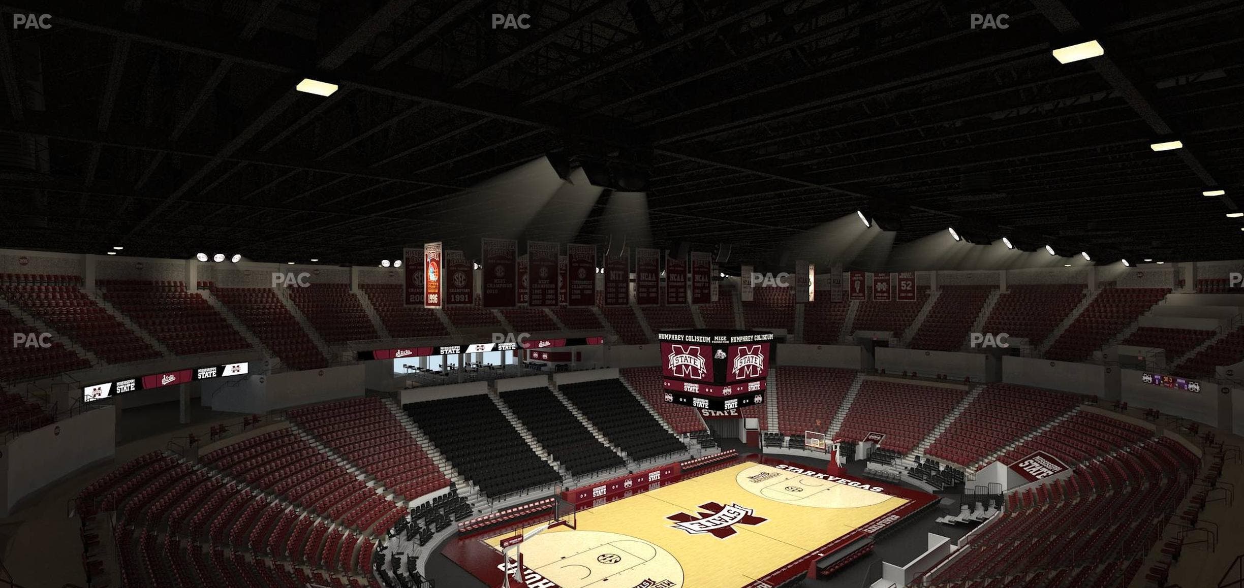 Humphrey Coliseum - Section 233 Seat View