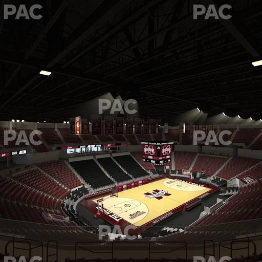 Humphrey Coliseum - Section 233 Seat View
