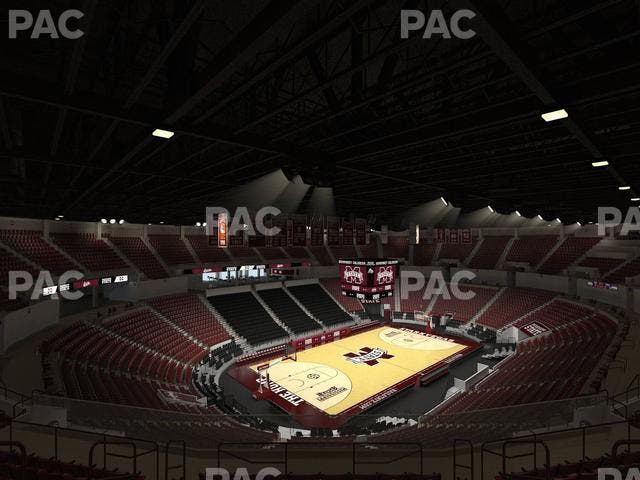 Humphrey Coliseum - Section 233 Seat View
