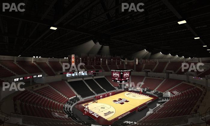 Humphrey Coliseum - Section 233 Seat View