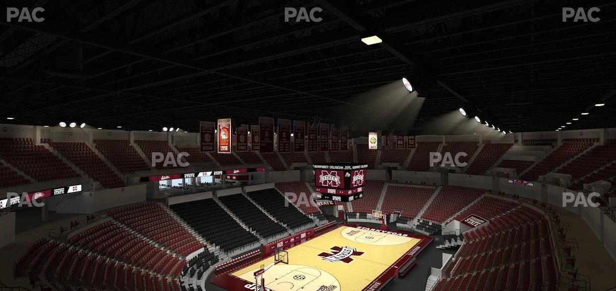 Humphrey Coliseum - Section 234 Seat View