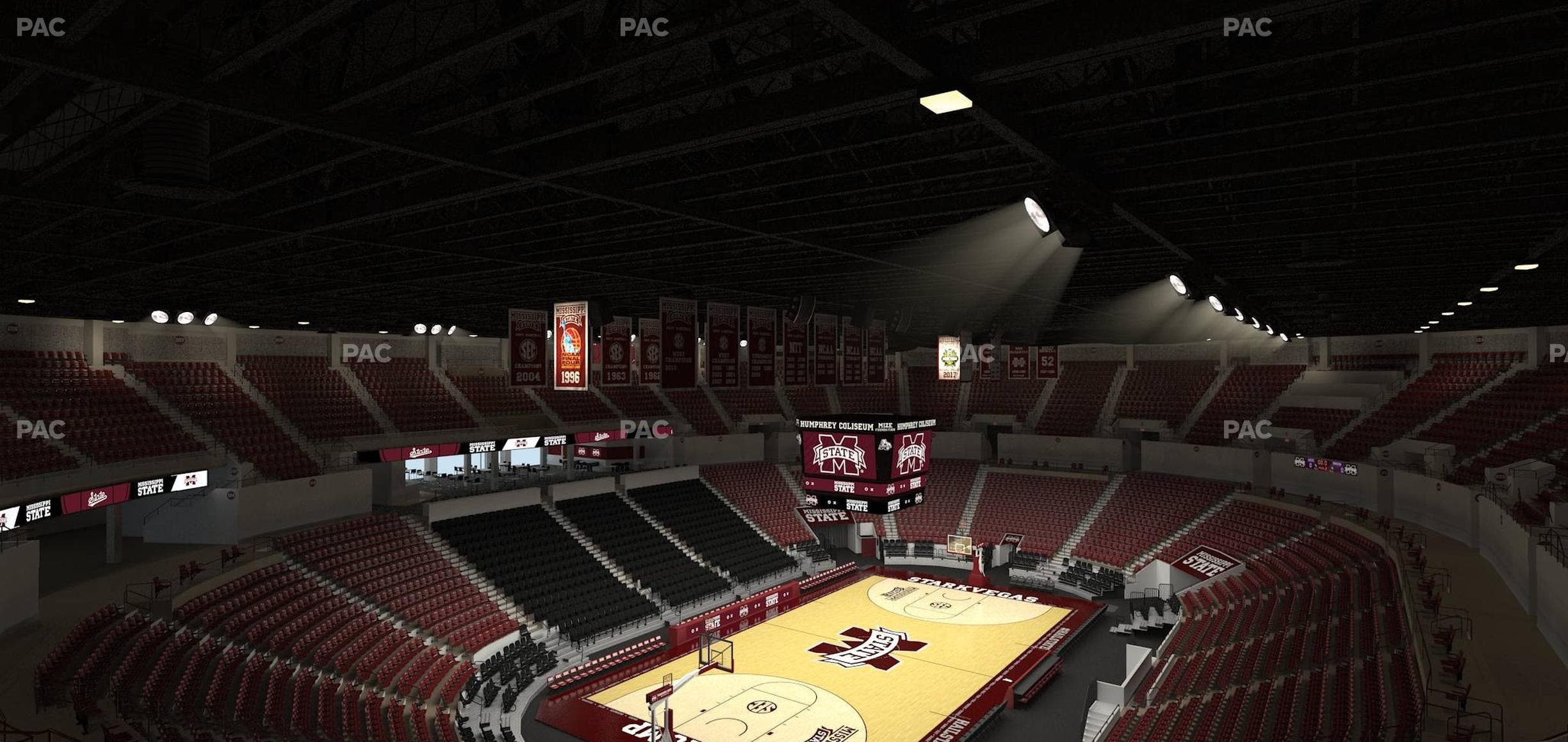 Humphrey Coliseum - Section 234 Seat View