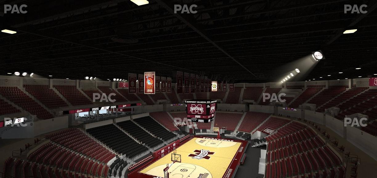 Humphrey Coliseum - Section 235 Seat View