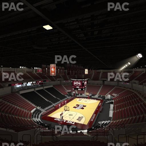 Humphrey Coliseum - Section 235 Seat View