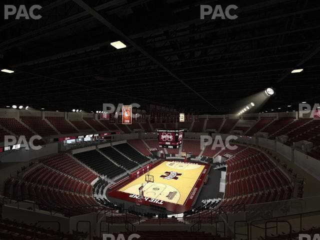 Humphrey Coliseum - Section 235 Seat View