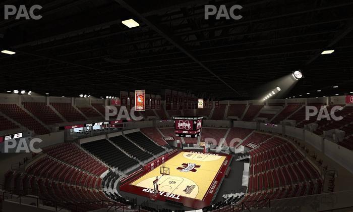 Humphrey Coliseum - Section 235 Seat View