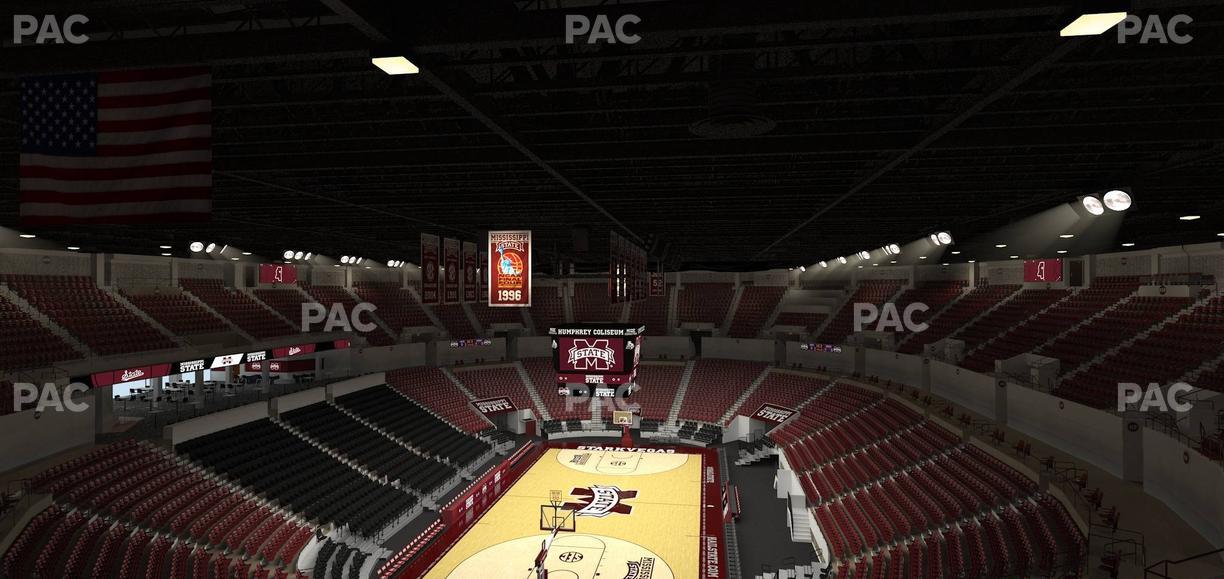 Humphrey Coliseum - Section 236 Seat View