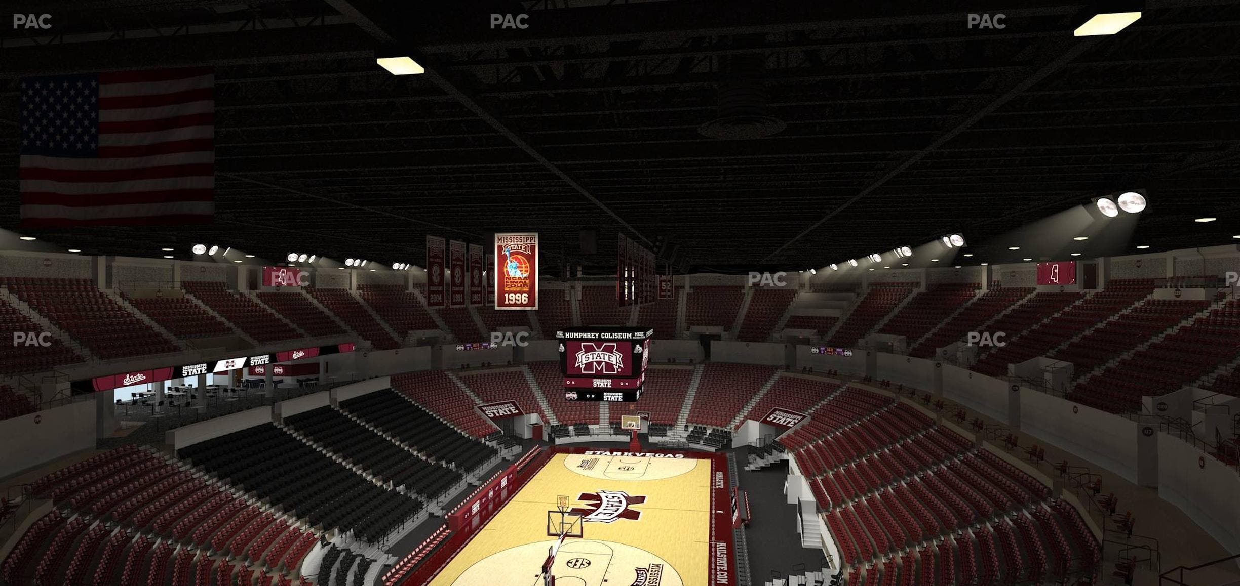 Humphrey Coliseum - Section 236 Seat View
