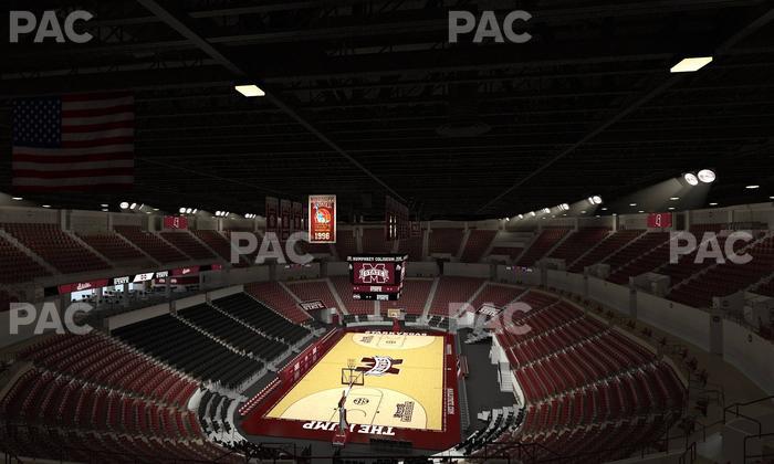 Humphrey Coliseum - Section 236 Seat View