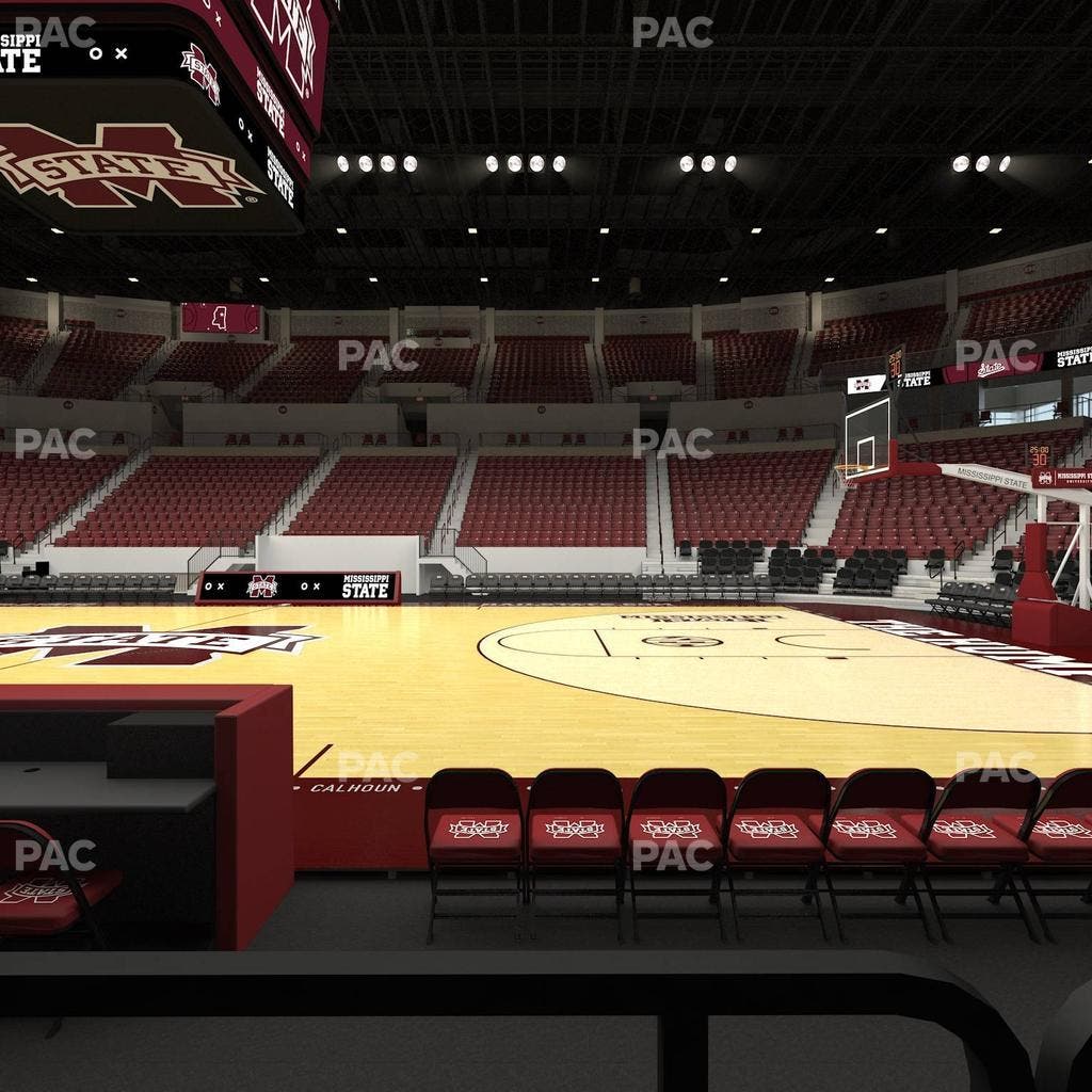 Humphrey Coliseum - Section Club 105 Seat View