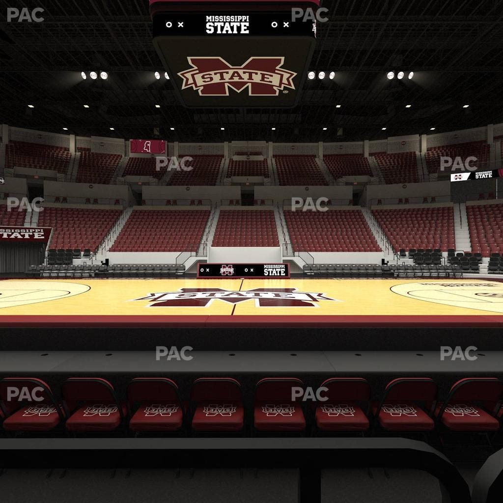 Humphrey Coliseum - Section Club 106 Seat View
