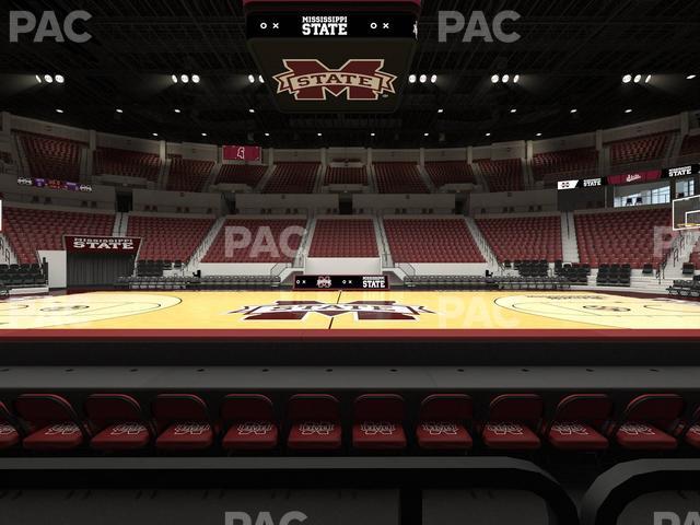 Humphrey Coliseum - Section Club 106 Seat View Humphrey Coliseum - Section Club 106 Seat View