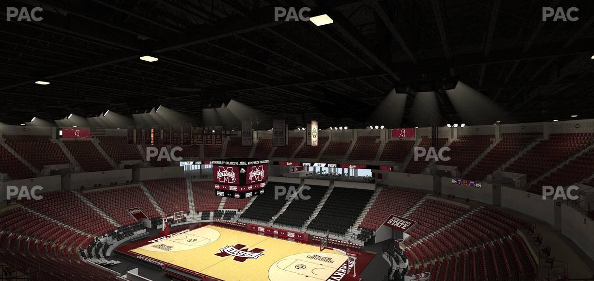 Humphrey Coliseum - Section Ga Seating Seat View