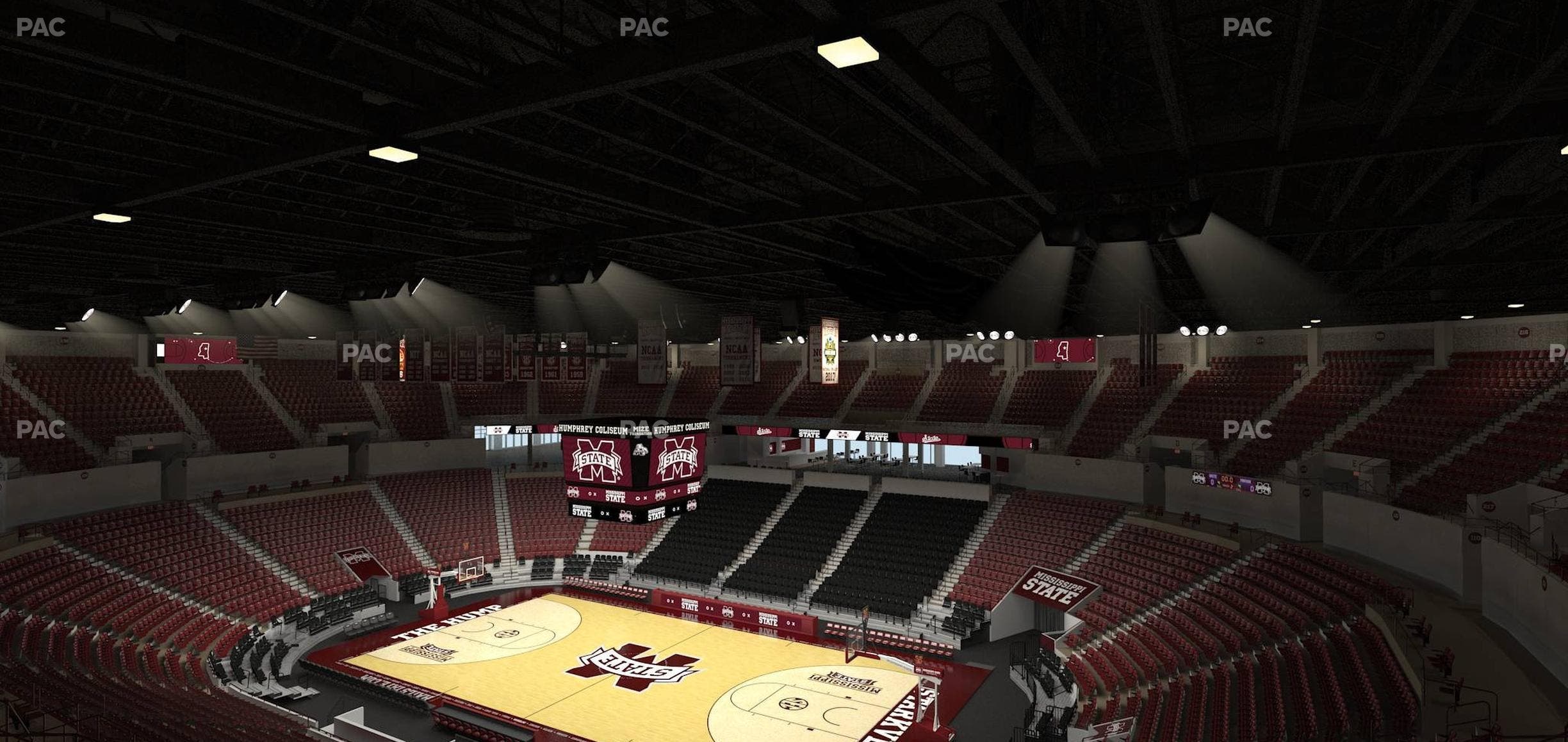 Humphrey Coliseum - Section Ga Seating Seat View