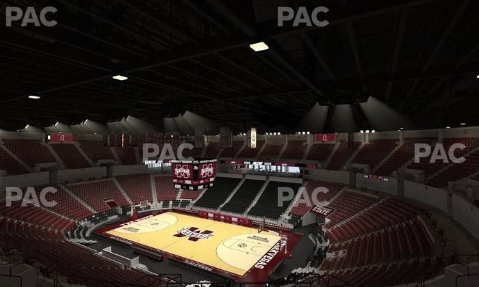 Humphrey Coliseum - Section Ga Seating Seat View