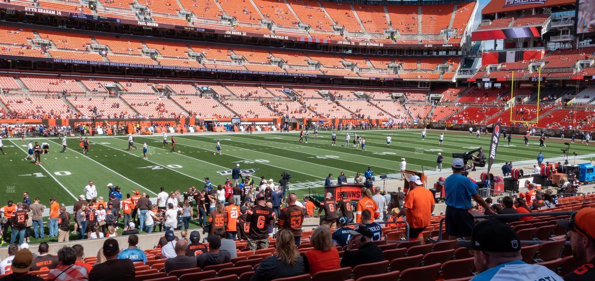 Huntington Bank Field - Section 105 Terrace Seat View