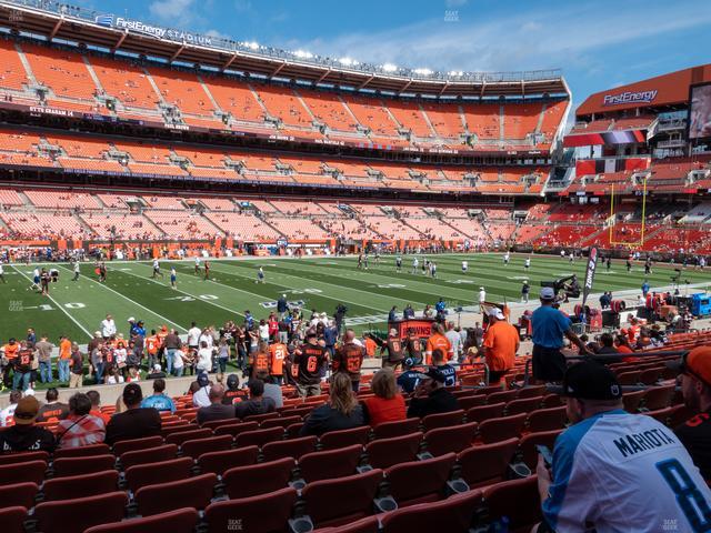 Huntington Bank Field - Section 105 Terrace Seat View