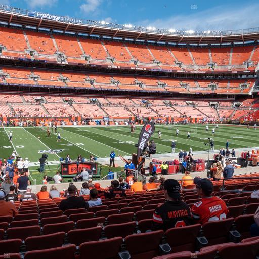 Huntington Bank Field - Section 106 Terrace Seat View