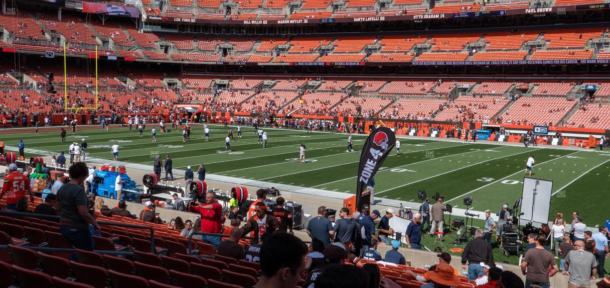Huntington Bank Field - Section 111 Terrace Seat View