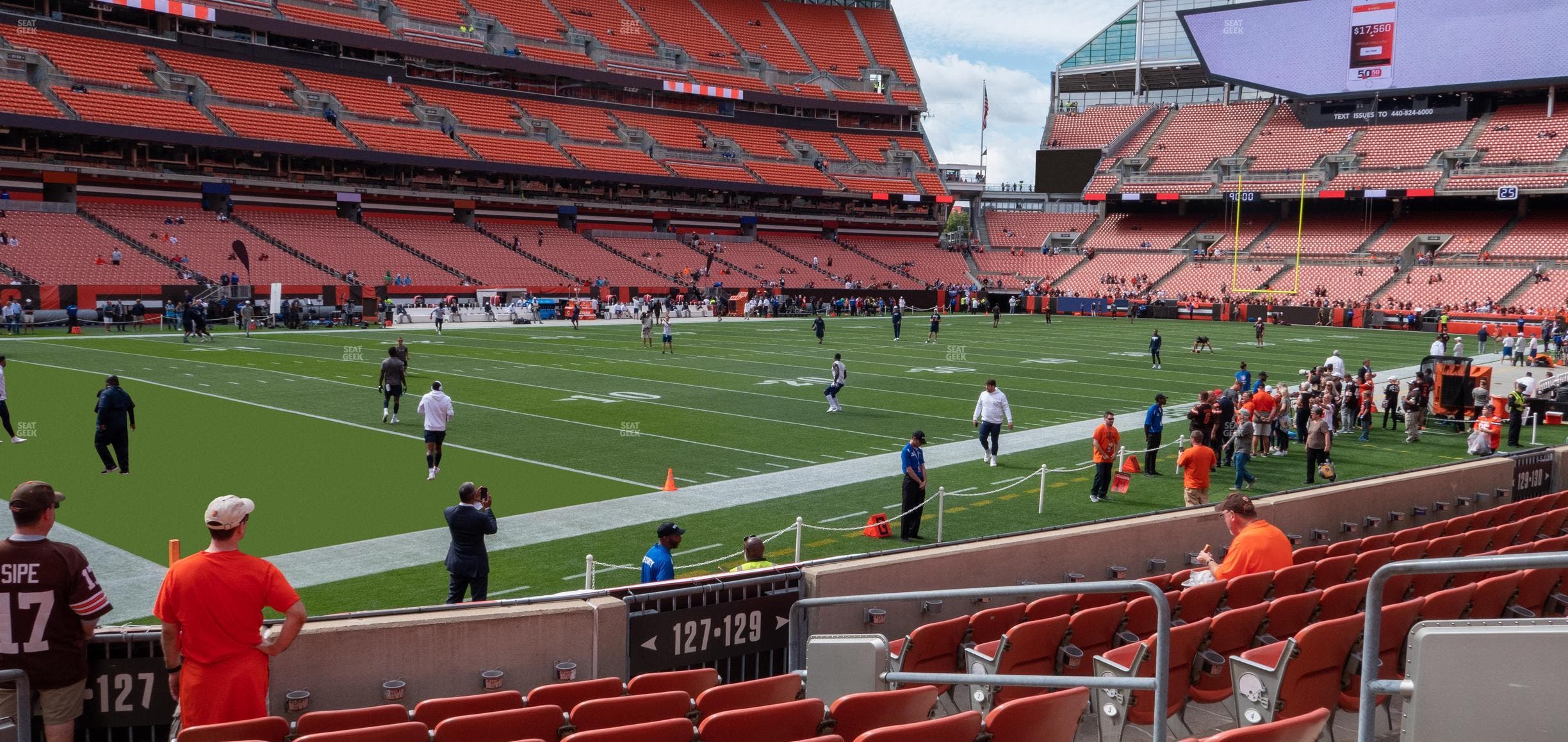 Huntington Bank Field - Section 129 Seat View