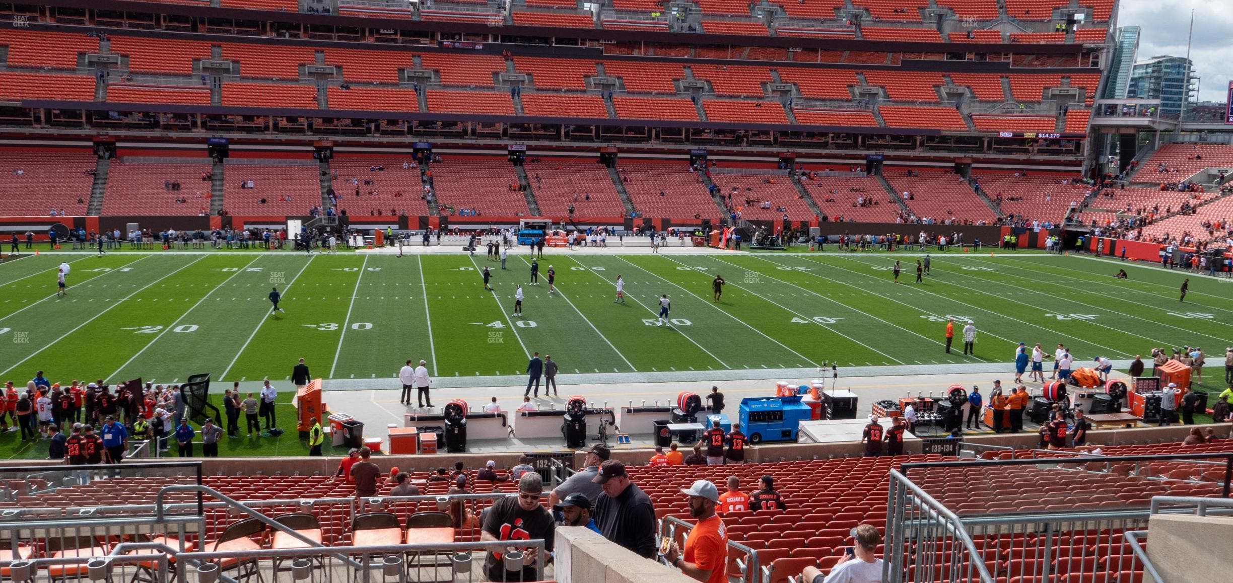 Huntington Bank Field - Section 132 B Seat View