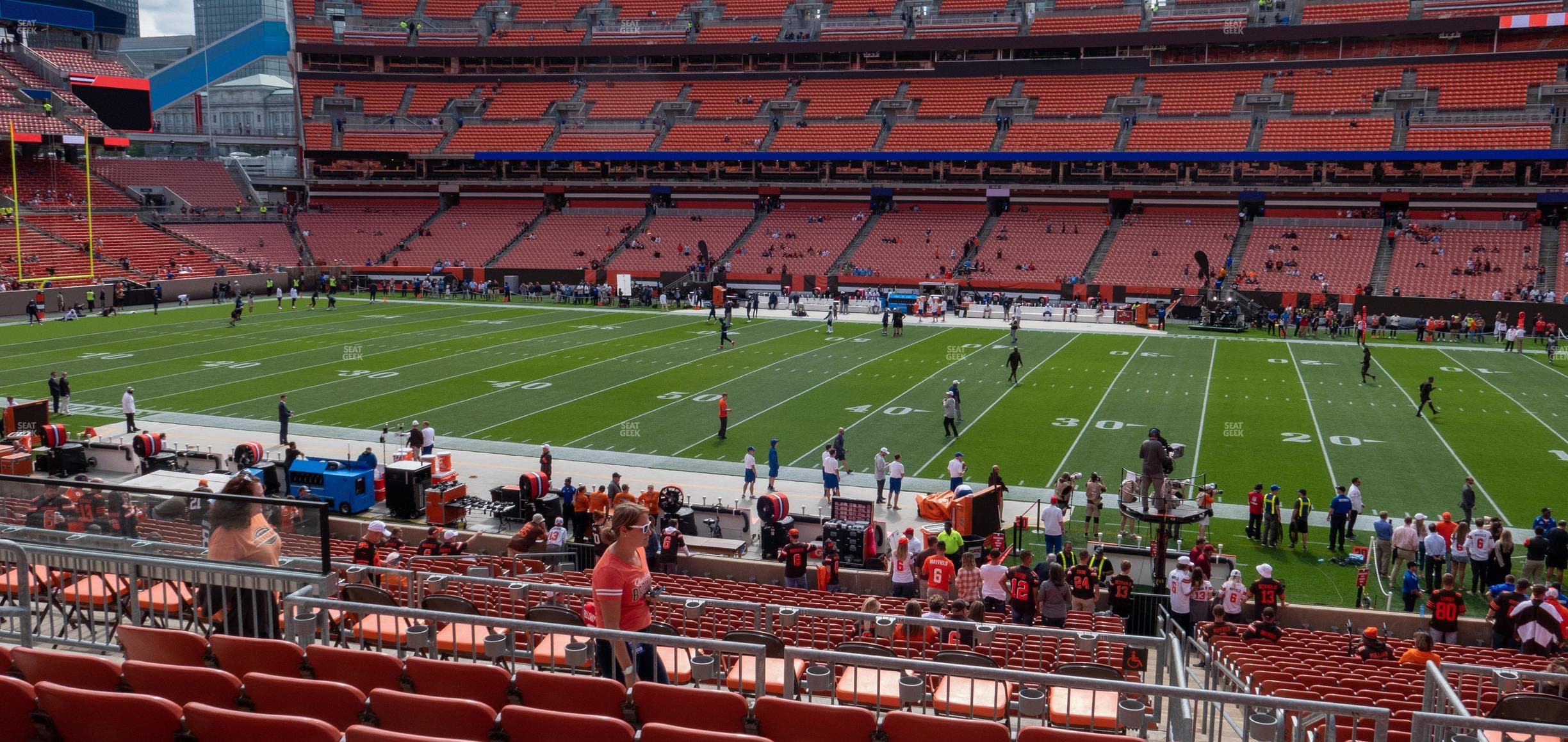 Huntington Bank Field - Section 135 B Seat View