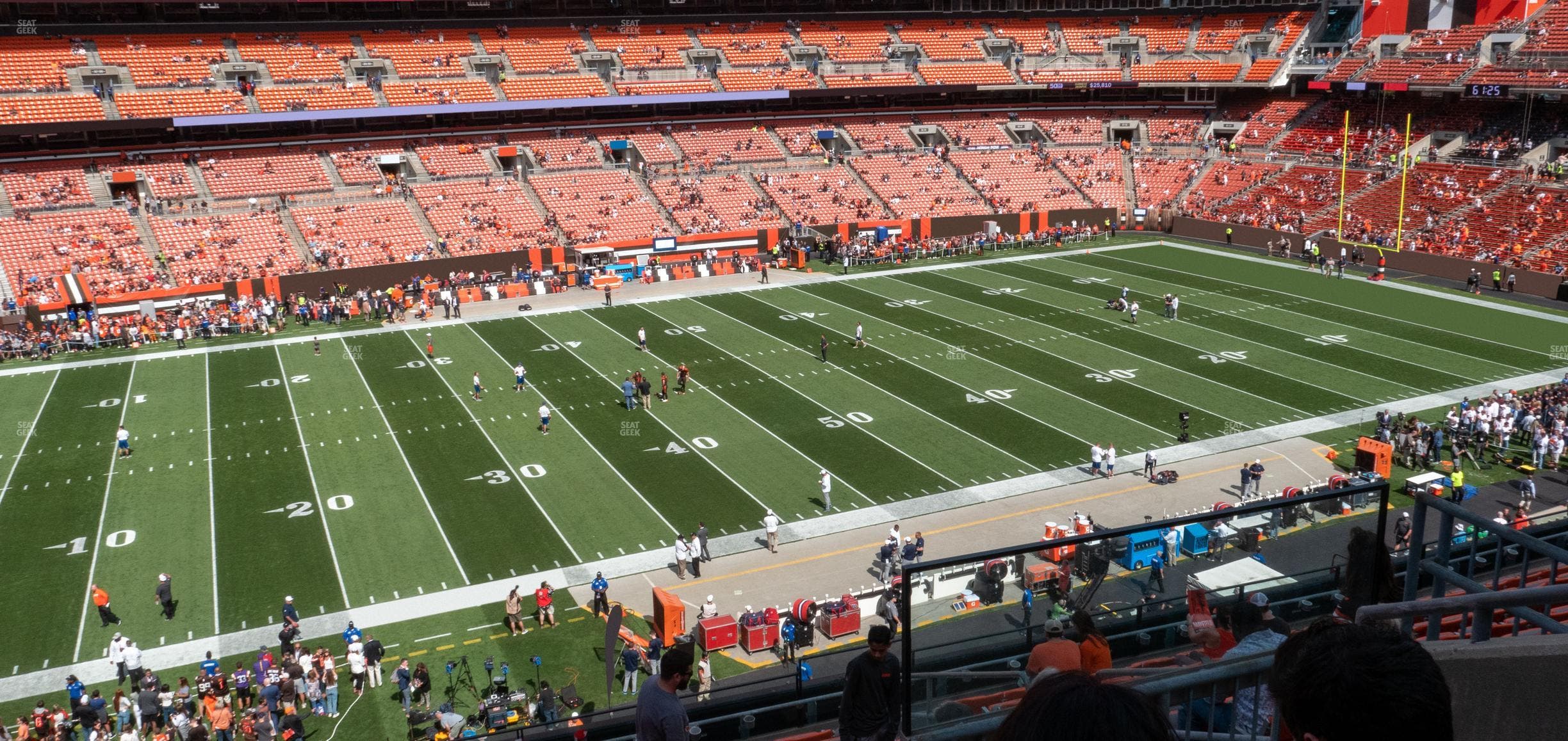 Huntington Bank Field - Section Club 306 Seat View