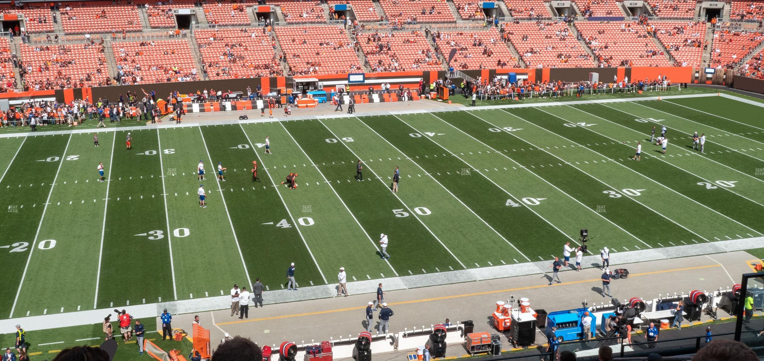 Huntington Bank Field - Section Club 307 Seat View