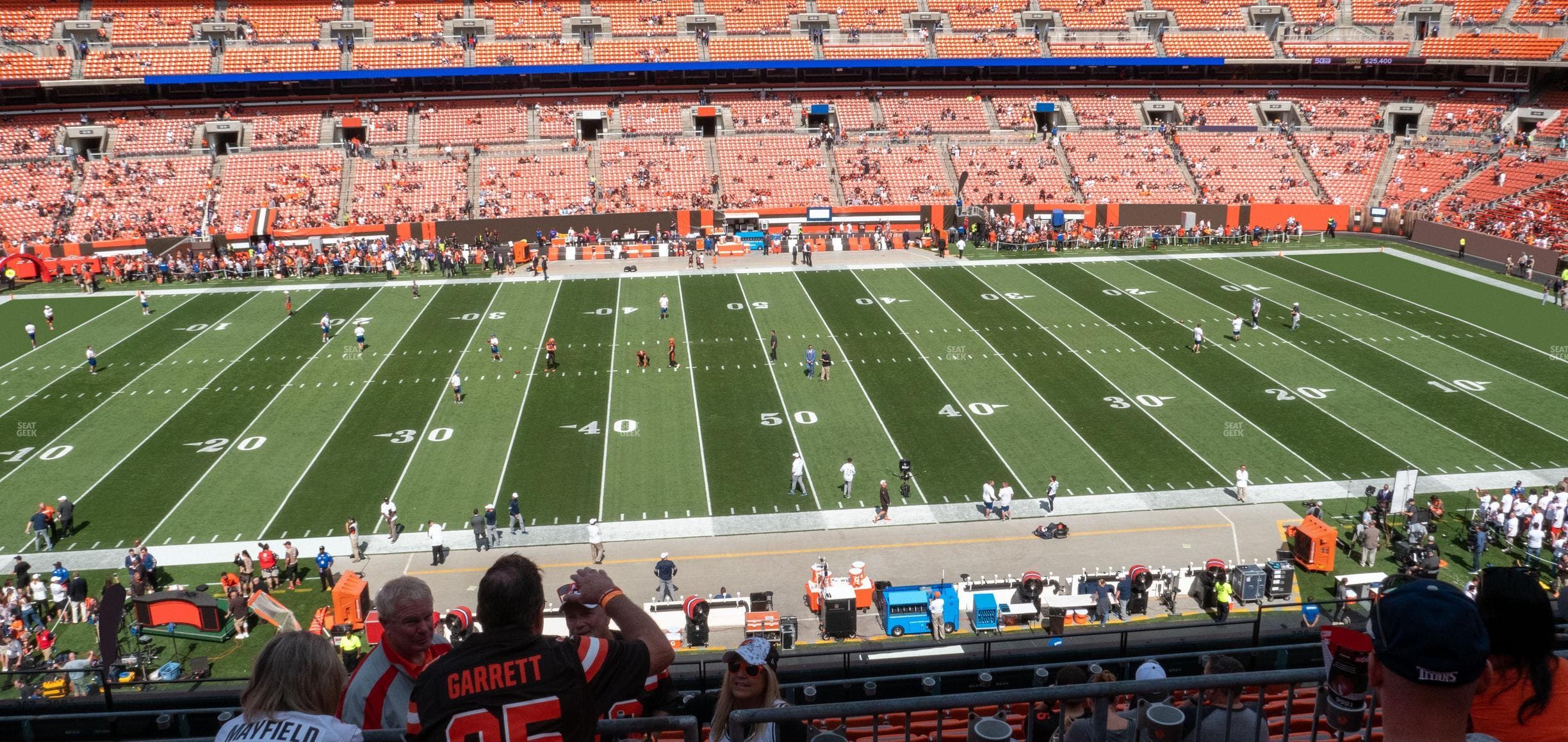 Huntington Bank Field - Section Club 308 Seat View
