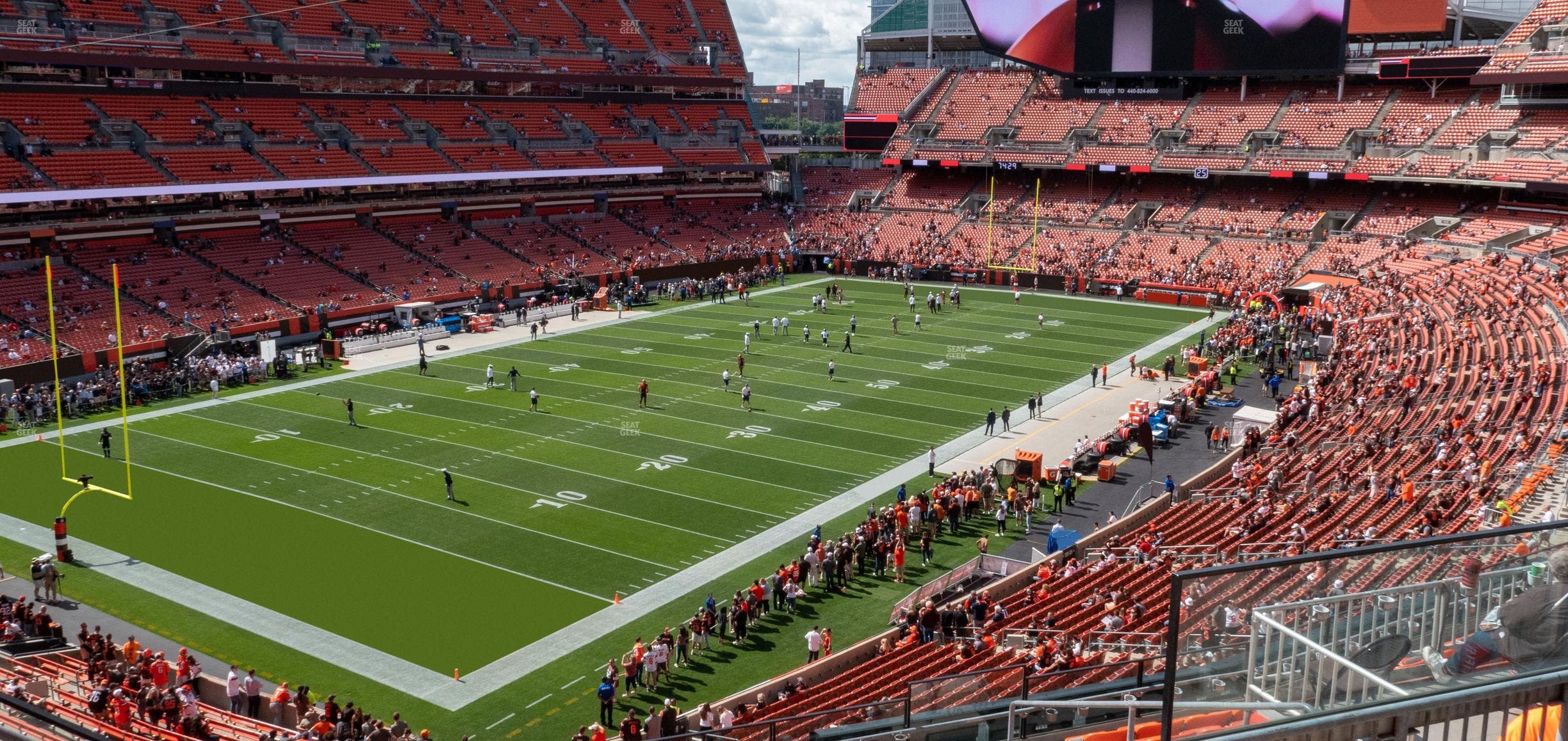 Huntington Bank Field - Section Club 326 Seat View