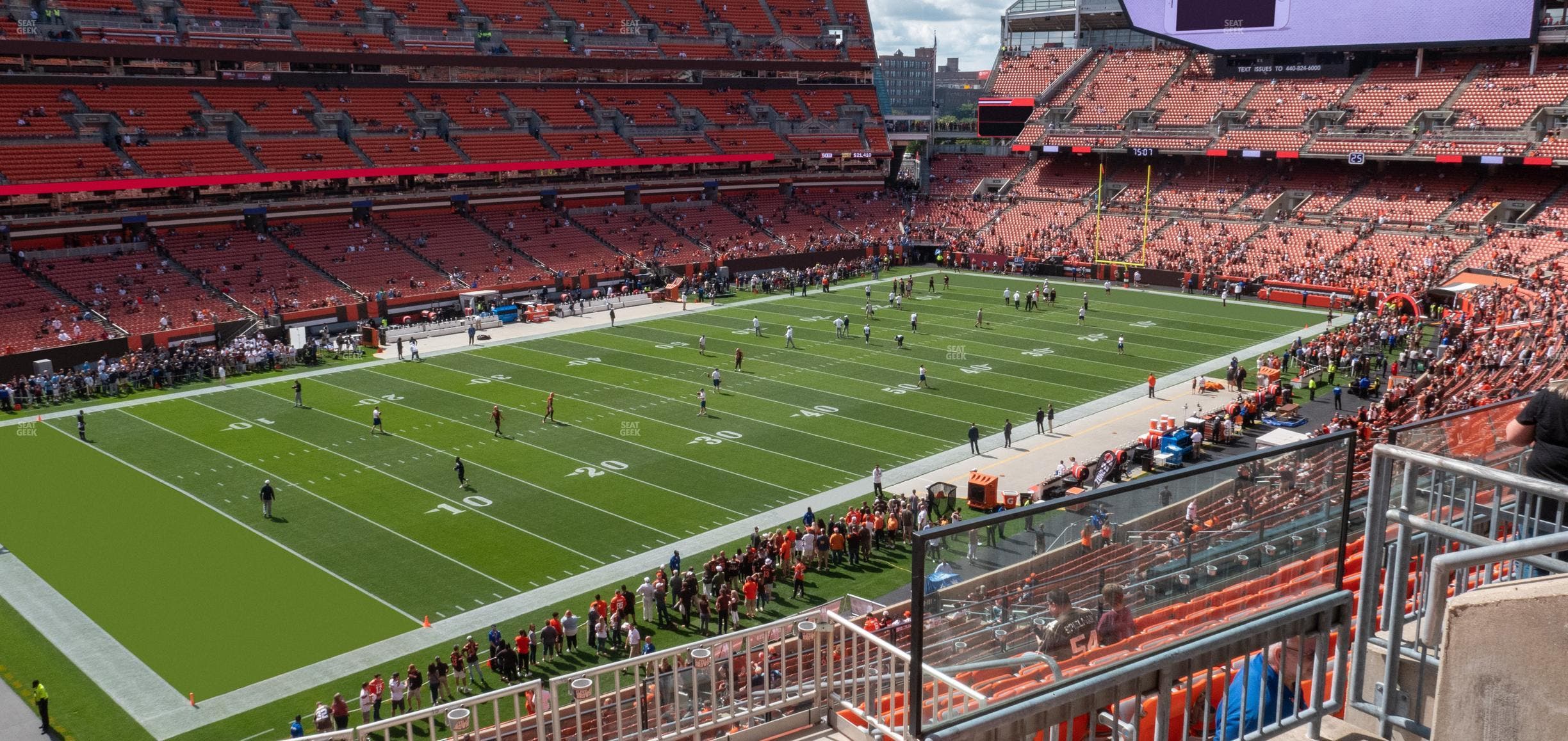 Huntington Bank Field - Section Club 328 Seat View