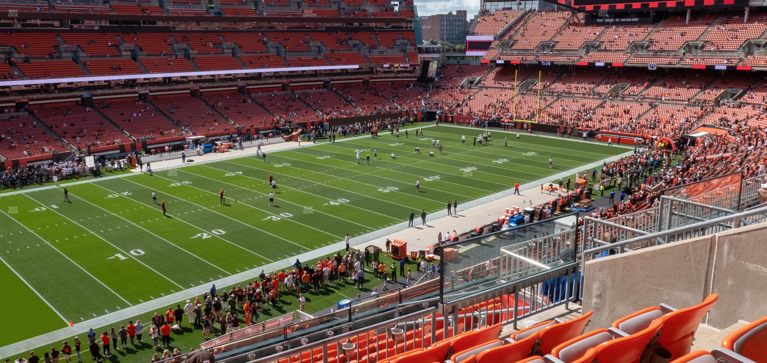 Huntington Bank Field - Section Club 329 Seat View