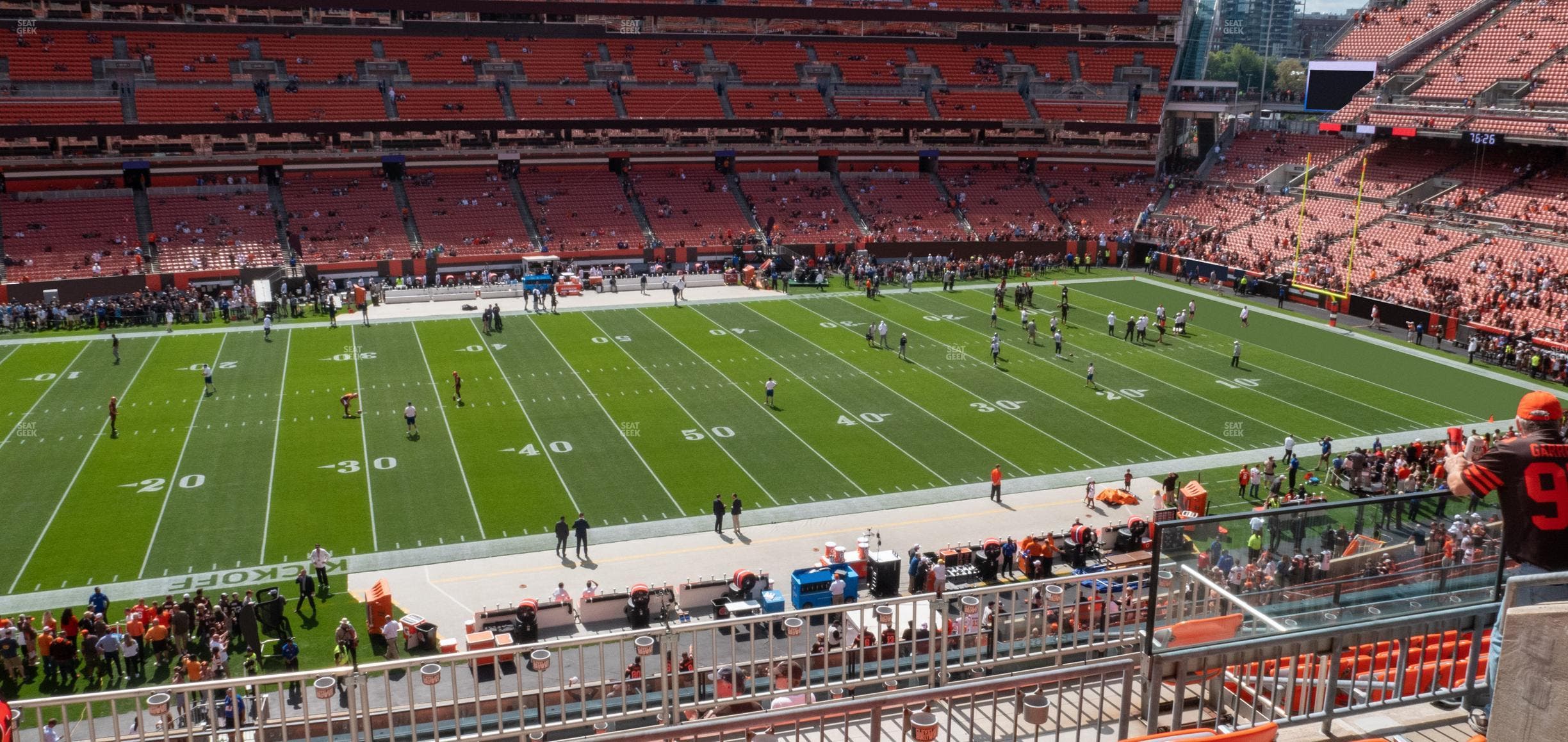 Huntington Bank Field - Section Club 332 Seat View