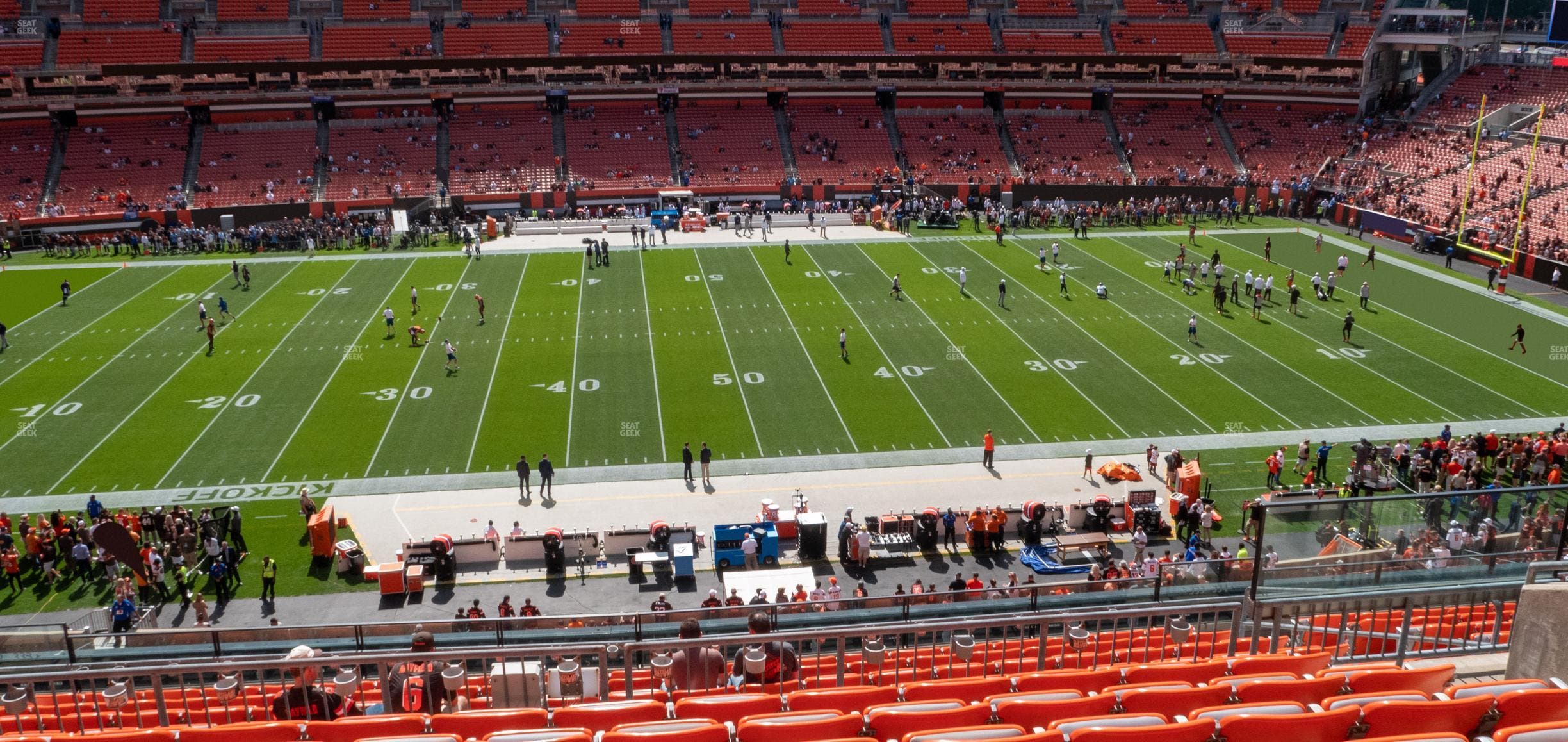 Huntington Bank Field - Section Club 333 Seat View