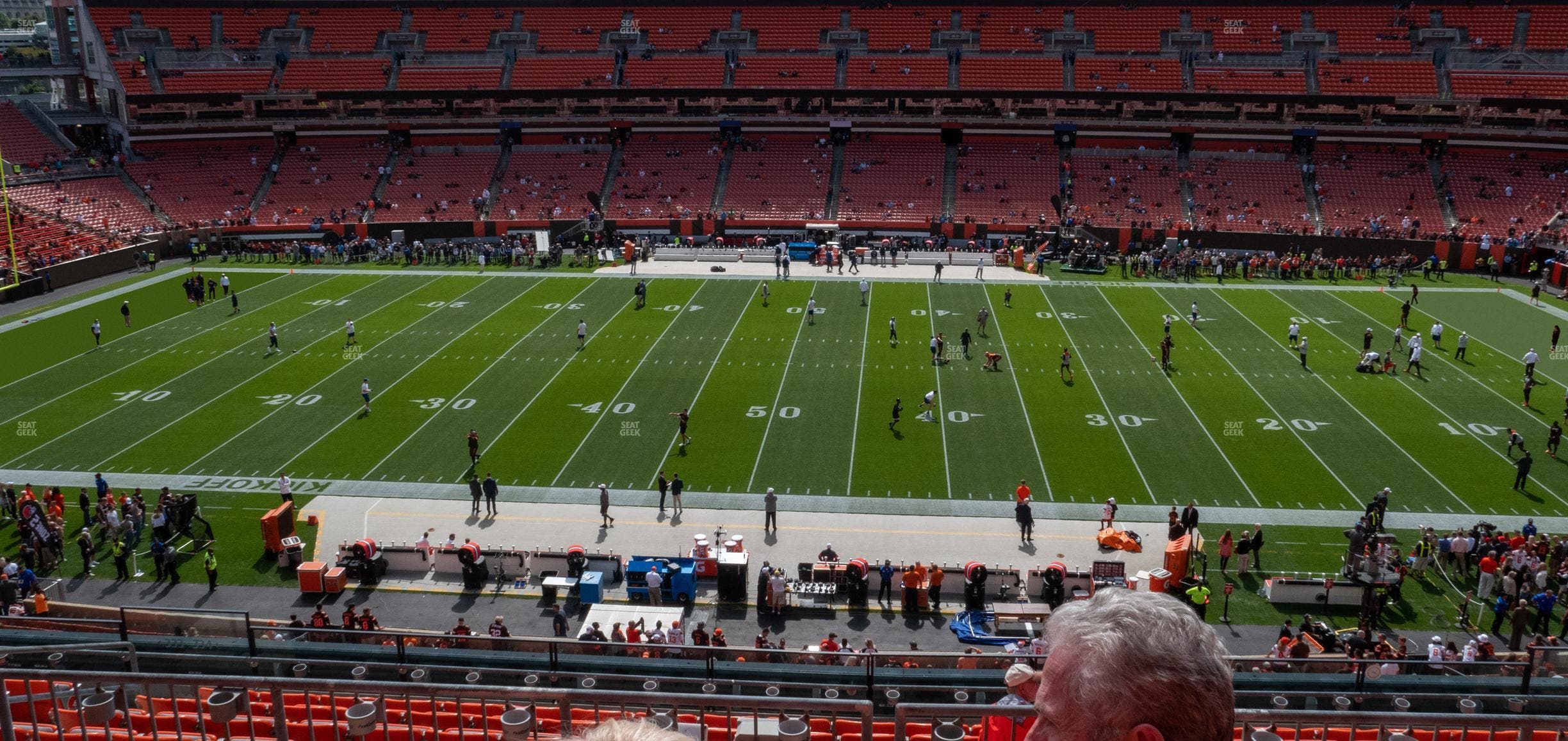 Huntington Bank Field - Section Club 334 Seat View