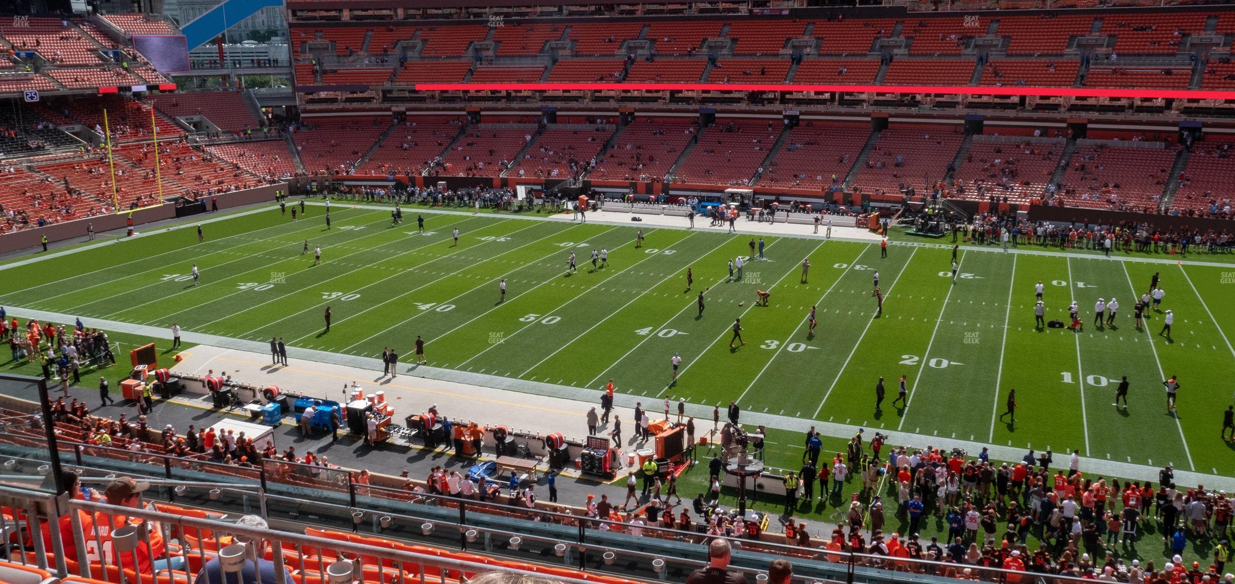 Huntington Bank Field - Section Club 336 Seat View