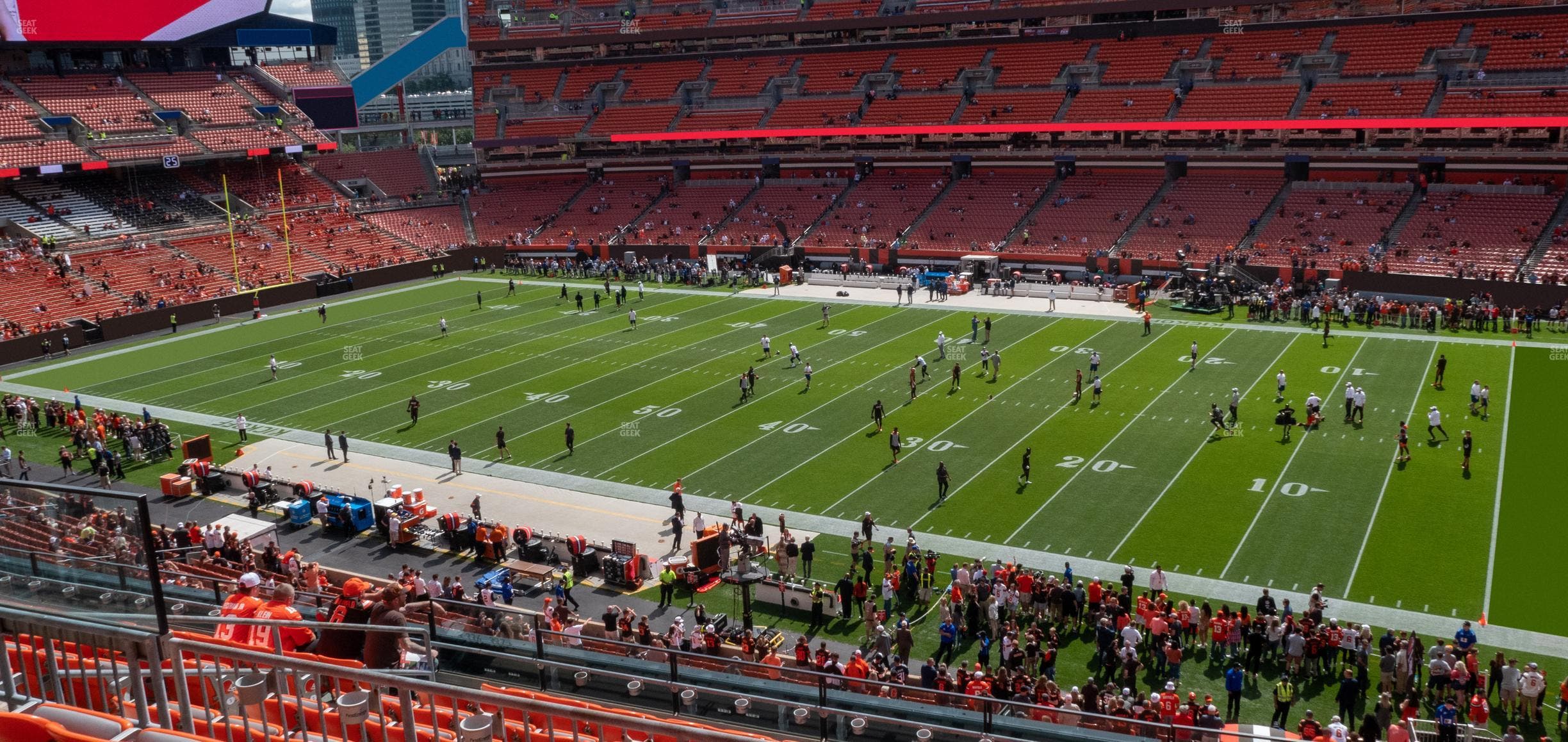 Huntington Bank Field - Section Club 337 Seat View