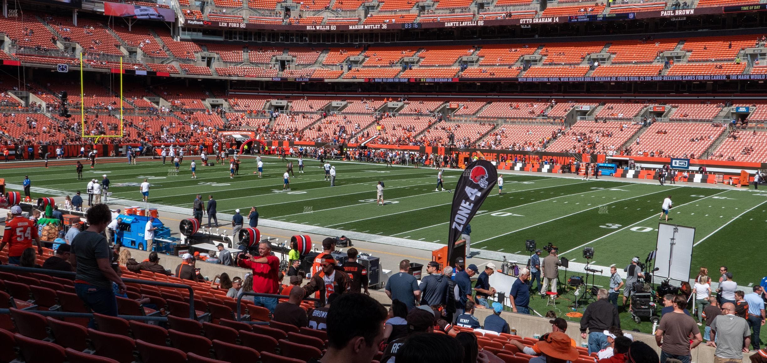 Huntington Bank Field - Section Field 11 Seat View