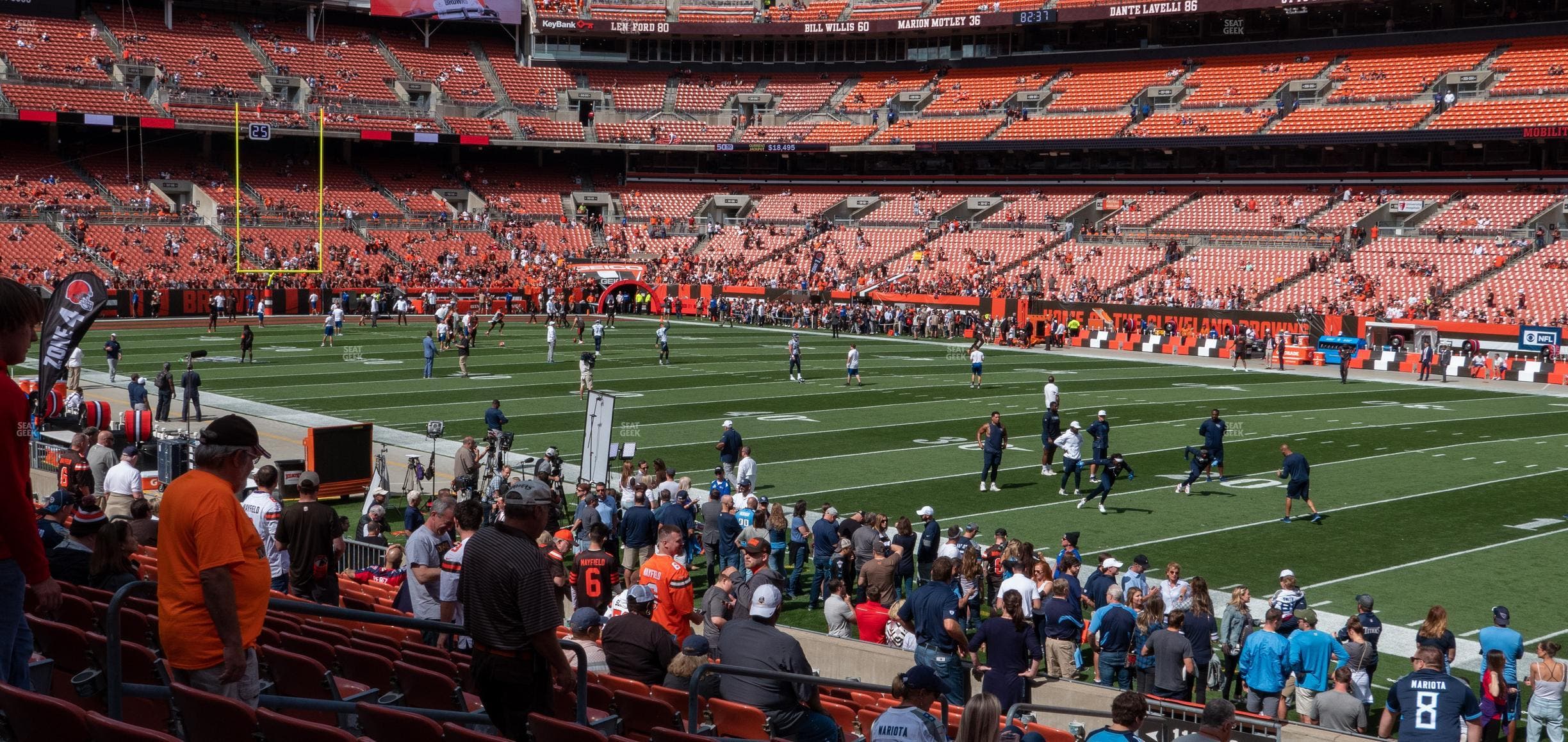 Huntington Bank Field - Section Field 13 Seat View